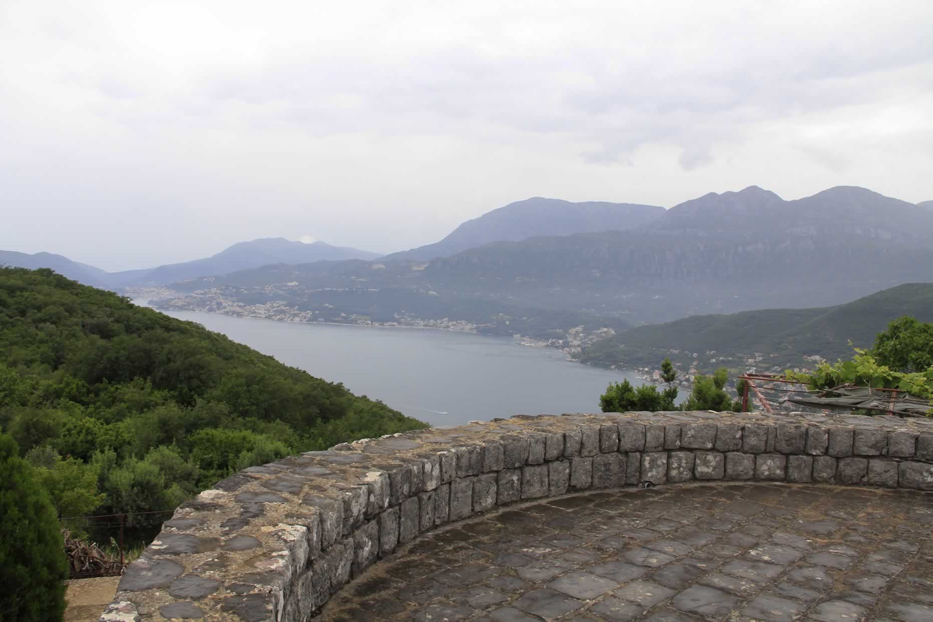 Lookout from Peninsula of Lustica